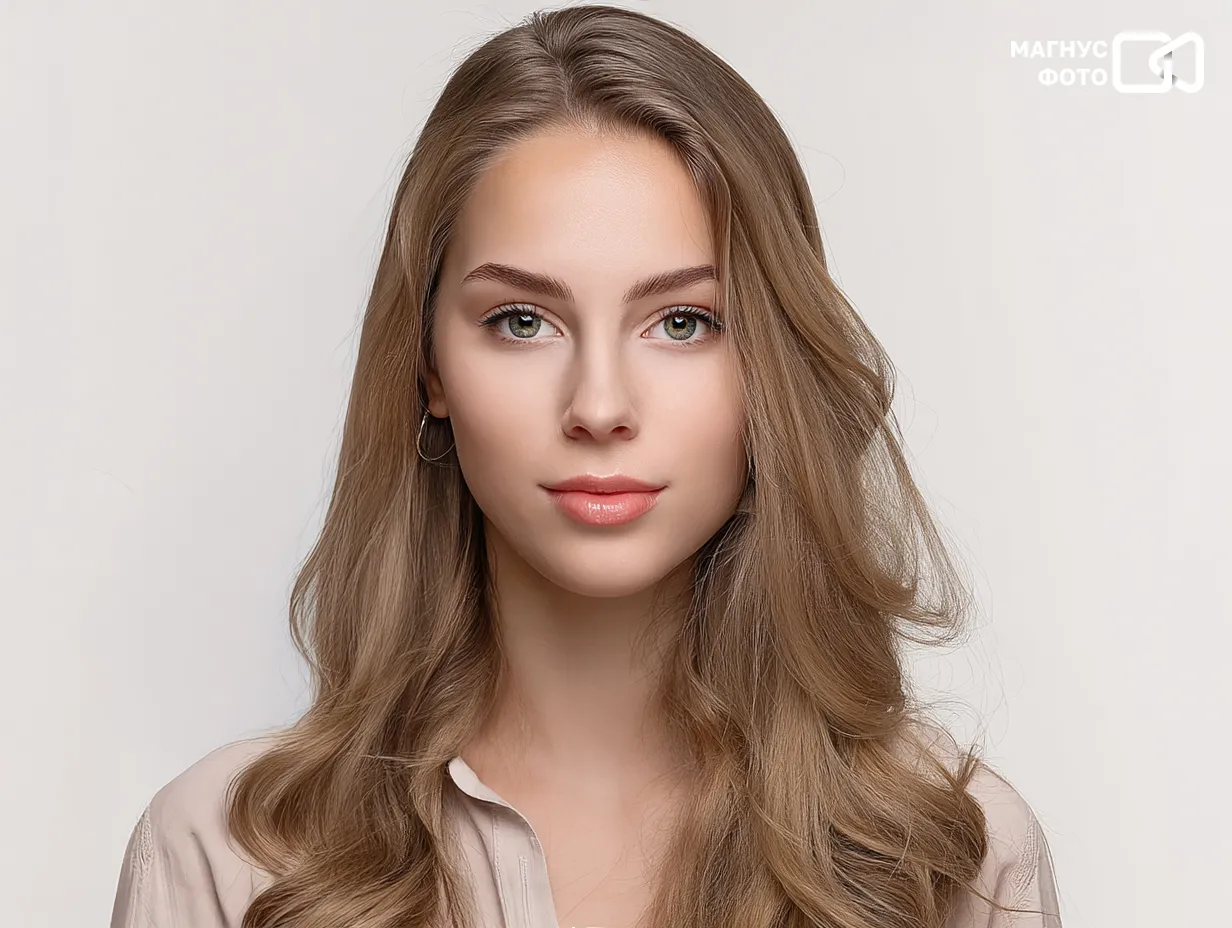 Фото на визу — пример работы